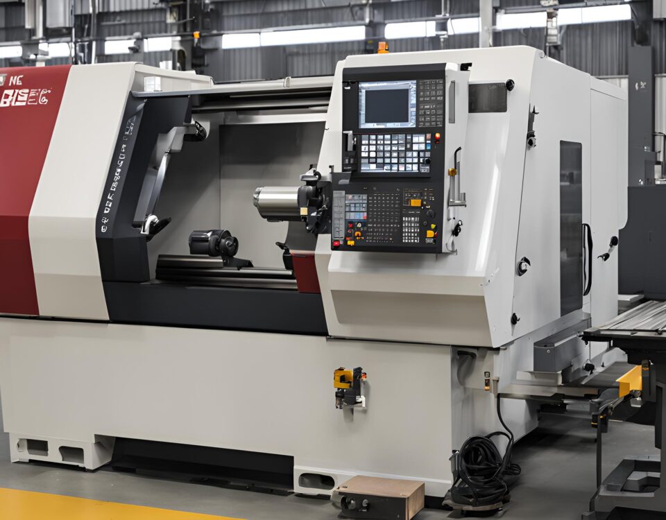 cnc lathe machine working principle